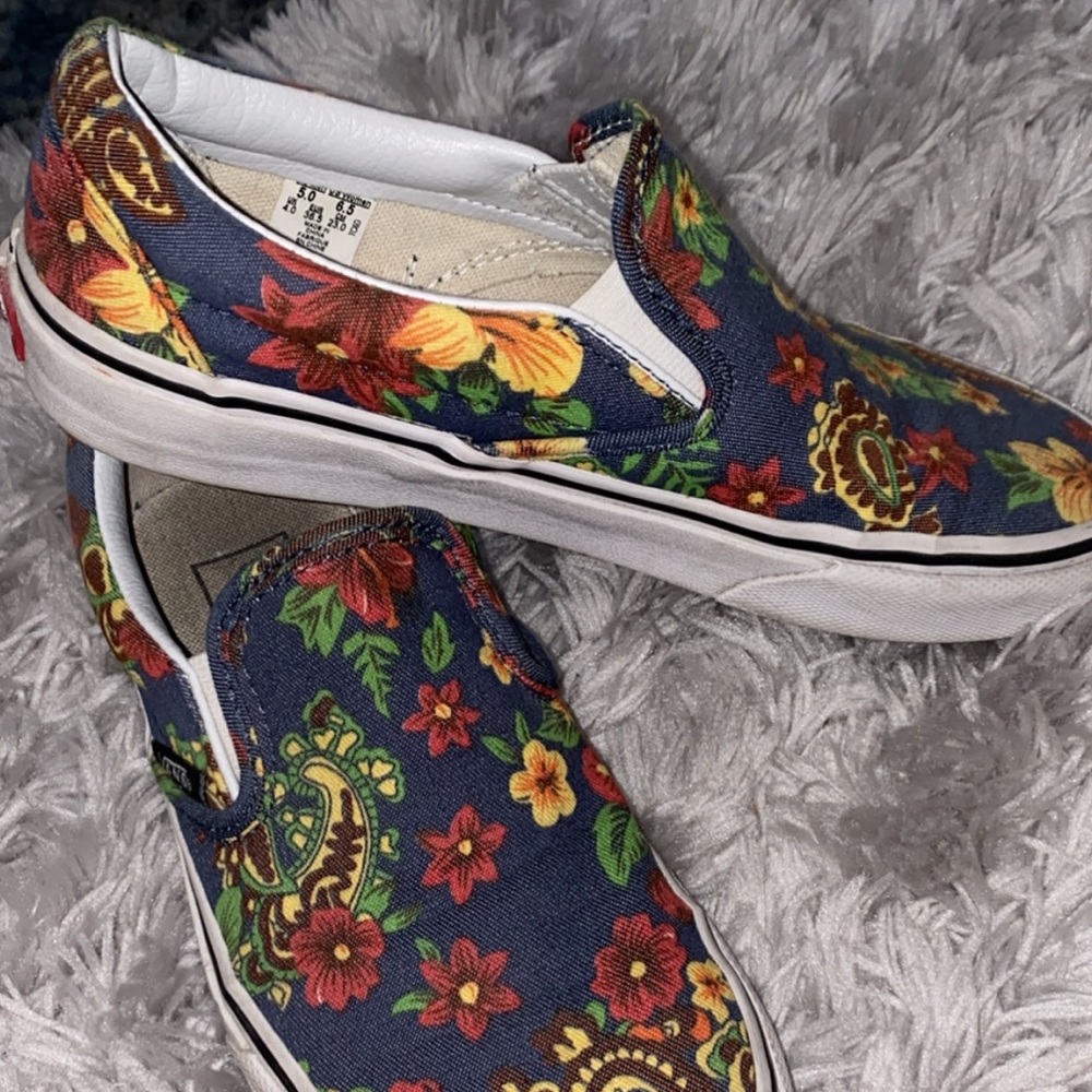 Floral Vans